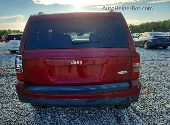 1C4NJPFB4GD655589 2016 JEEP PATRIOT Красный Вид сзади