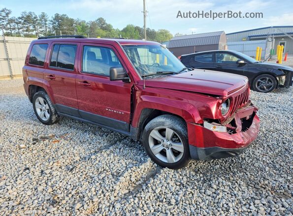 1C4NJPFB4GD655589 2016 JEEP PATRIOT Красный Передняя правая четверть