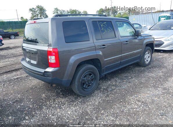 1C4NJRBB6GD521605 2016 JEEP PATRIOT Gray უკანა მარჯვენა