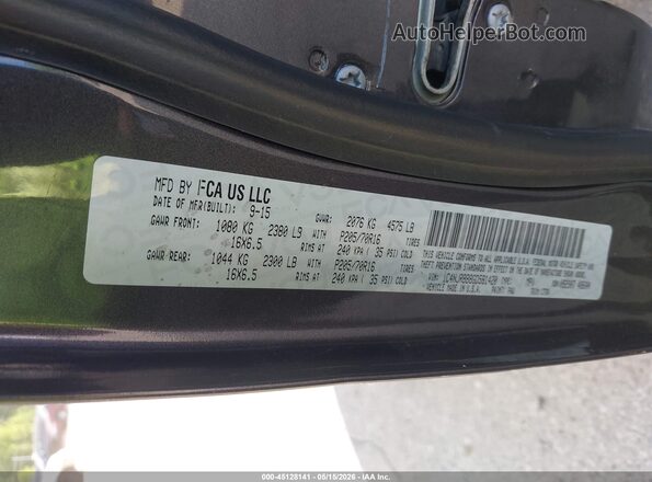 1C4NJRBB8GD581420 2016 JEEP PATRIOT Gray ძრავის განყოფილების ხედი