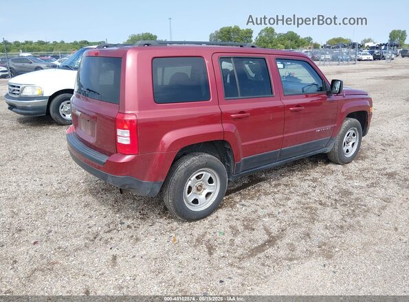 1C4NJRBB8GD594801 2016 JEEP PATRIOT Red Հետևի աջ