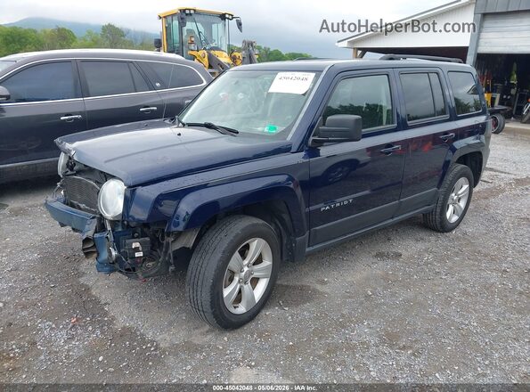 1C4NJRBB8GD595284 2016 JEEP PATRIOT Blue Առջևի ձախ երեք քառորդ տեսարան