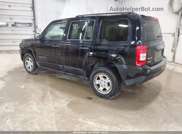1C4NJRBB8HD194593 2017 JEEP PATRIOT Black Trasero izquierdo