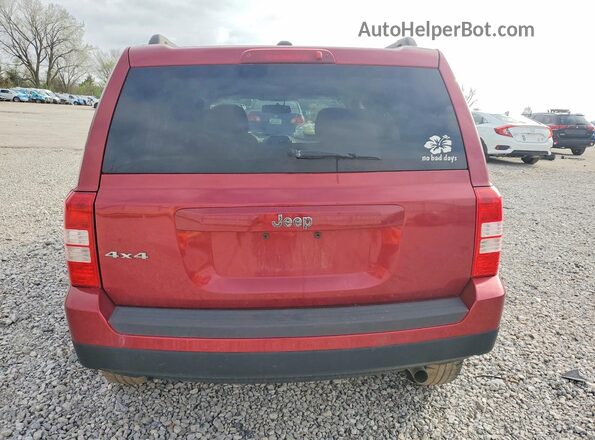 1C4NJRBB9GD682806 2016 JEEP PATRIOT Maroon Widok z tyłu