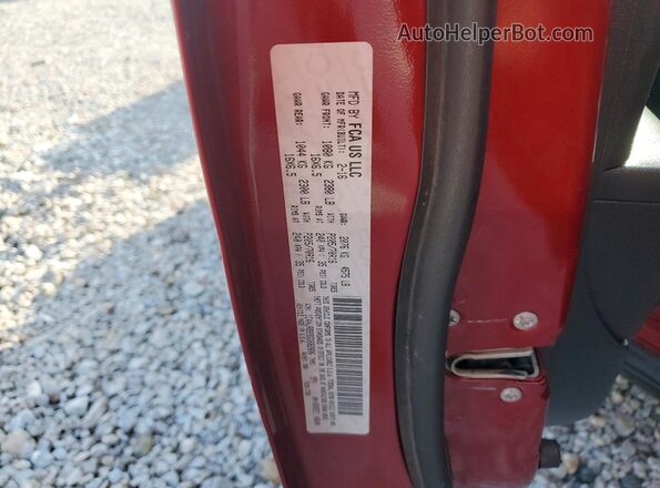 1C4NJRBB9GD682806 2016 JEEP PATRIOT Maroon Widok naklejki z numerem VIN