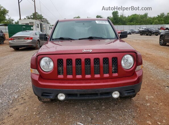1C4NJRBB9HD138775 2017 JEEP PATRIOT Burgundy Вид спереду