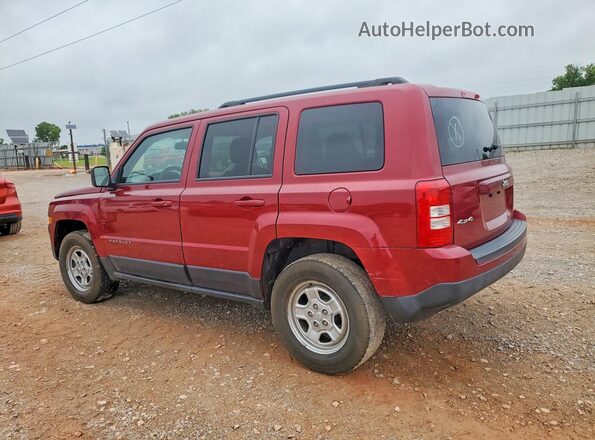 1C4NJRBB9HD138775 2017 JEEP PATRIOT Burgundy Задня ліва чверть