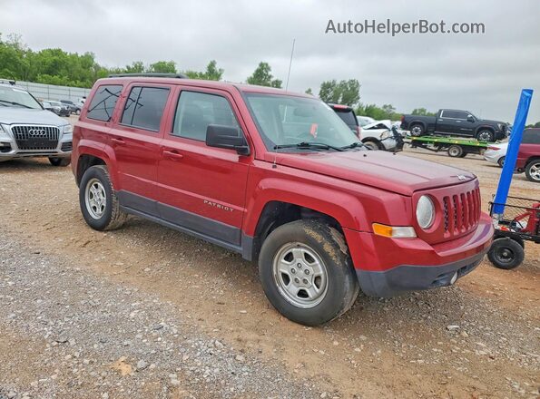 1C4NJRBB9HD138775 2017 JEEP PATRIOT Burgundy Передня права чверть