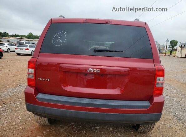 1C4NJRBB9HD138775 2017 JEEP PATRIOT Burgundy Вид ззаду