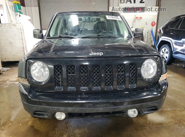 1C4NJRFB0GD612654 2016 JEEP PATRIOT Black Вид спереду