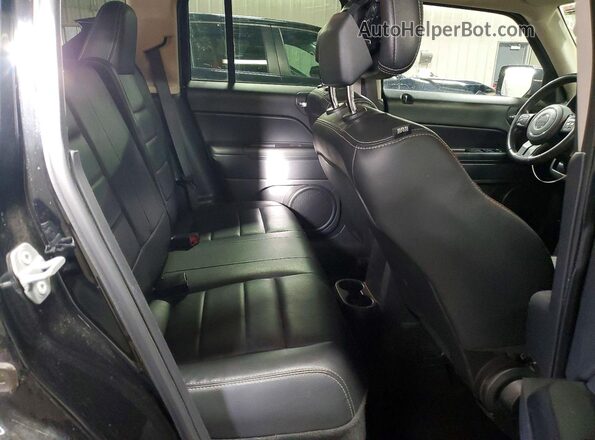 1C4NJRFB0GD612654 2016 JEEP PATRIOT Black Вид задніх сидінь