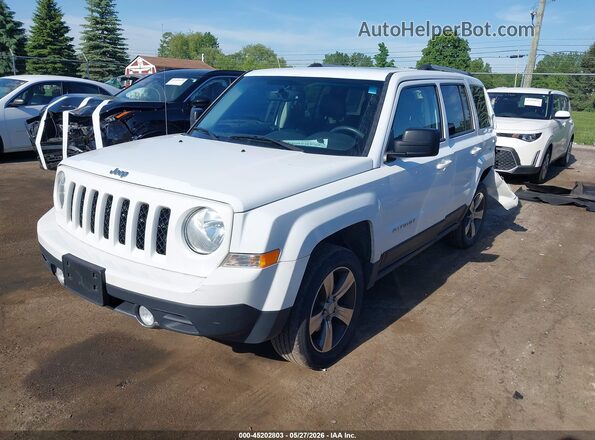 1C4NJRFB3GD595414 2016 JEEP PATRIOT White Առջևի ձախ երեք քառորդ տեսարան