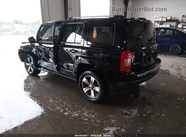 1C4NJRFB6HD188902 2017 JEEP PATRIOT Черный Задняя левая четверть