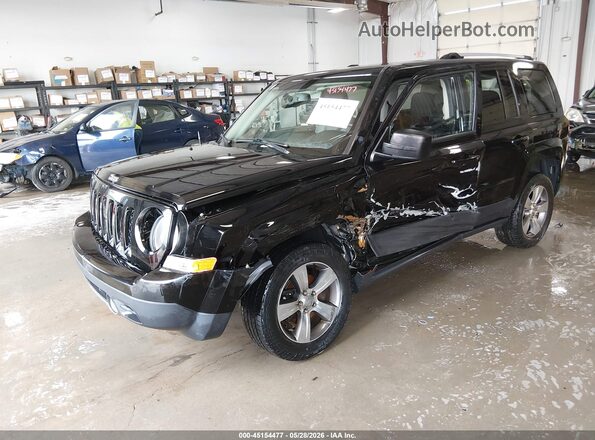 1C4NJRFB6HD188902 2017 JEEP PATRIOT Черный Передняя левая четверть