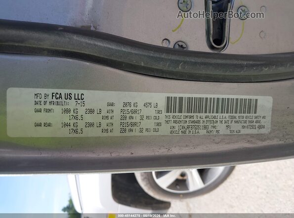 1C4NJRFB7GD511983 2016 JEEP PATRIOT Gray Widok komory silnika
