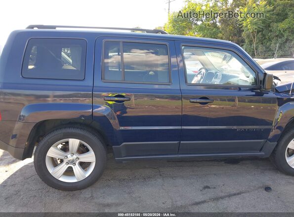 1C4NJRFB9HD209628 2017 JEEP PATRIOT Blue Вид щитка приладів