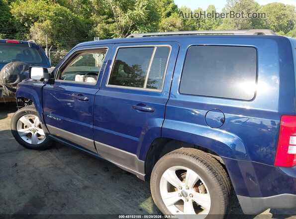 1C4NJRFB9HD209628 2017 JEEP PATRIOT Blue Вид задньої частини салону