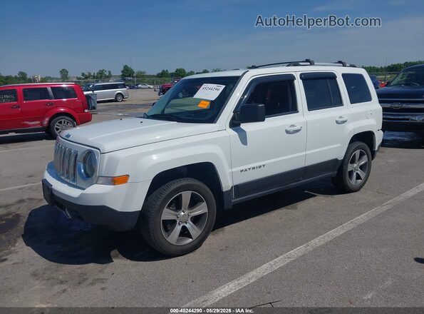 1C4NJRFBXGD580800 2016 JEEP PATRIOT White Առջևի ձախ երեք քառորդ տեսարան