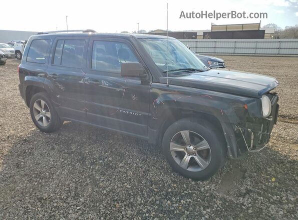 1C4NJRFBXGD747124 2016 JEEP PATRIOT Black Przód prawy