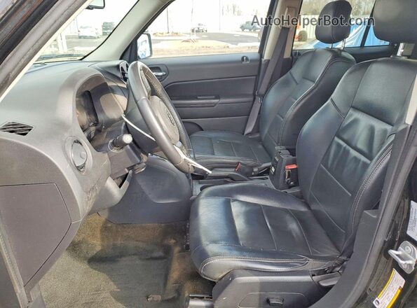 1C4NJRFBXGD747124 2016 JEEP PATRIOT Black Widok wnętrza z przodu