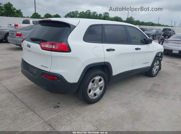 1C4PJLAB0GW275257 2016 JEEP CHEROKEE White 
