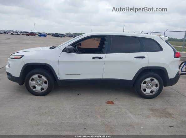 1C4PJLAB0GW275257 2016 JEEP CHEROKEE White 
