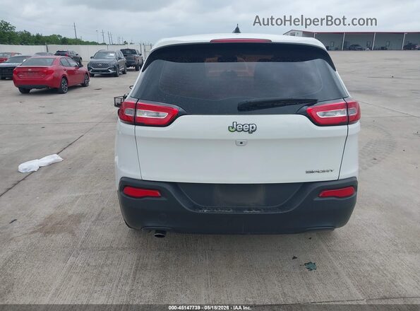 1C4PJLAB0GW275257 2016 JEEP CHEROKEE White 