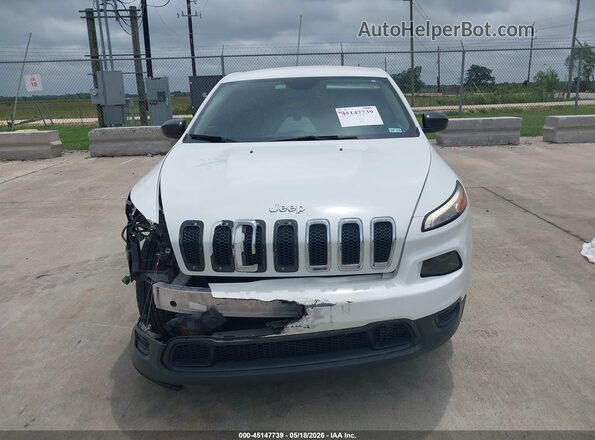 1C4PJLAB0GW275257 2016 JEEP CHEROKEE White 