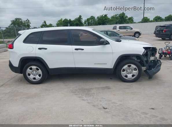 1C4PJLAB0GW275257 2016 JEEP CHEROKEE White 
