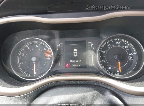 1C4PJLAB0HW596295 2017 JEEP CHEROKEE Black Vista de los asientos traseros