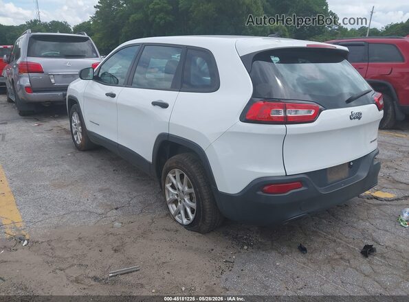 1C4PJLAB1HD231104 2017 JEEP CHEROKEE White Հետևի ձախ