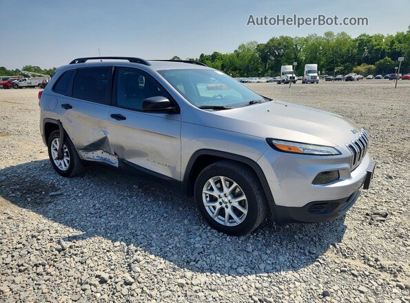 1C4PJLAB2GW346622 2016 JEEP CHEROKEE Gray Առջևի աջ