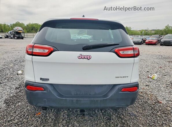1C4PJLAB4HW613616 2017 JEEP CHEROKEE White 