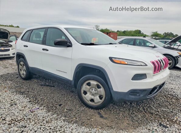 1C4PJLAB4HW613616 2017 JEEP CHEROKEE White 