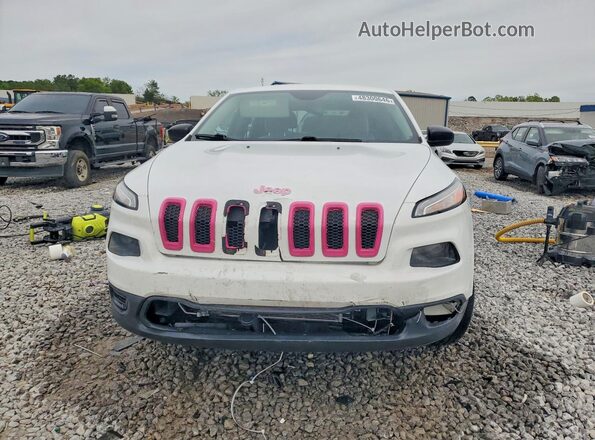 1C4PJLAB4HW613616 2017 JEEP CHEROKEE White 