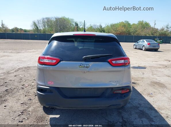 1C4PJLAB5HW654420 2017 JEEP CHEROKEE Silver 