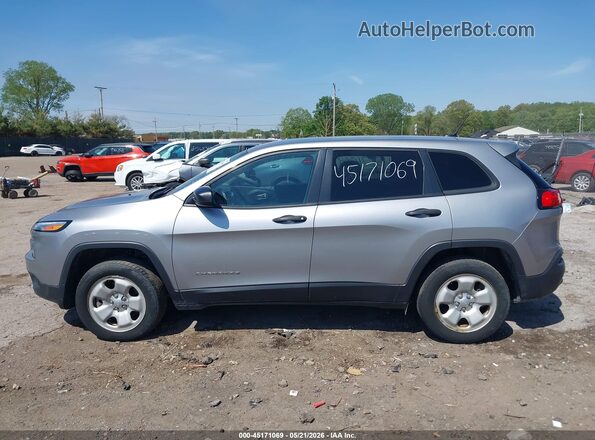 1C4PJLAB5HW654420 2017 JEEP CHEROKEE Silver 360 interior view