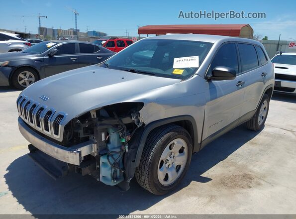 1C4PJLAB6GW126948 2016 JEEP CHEROKEE Silver 