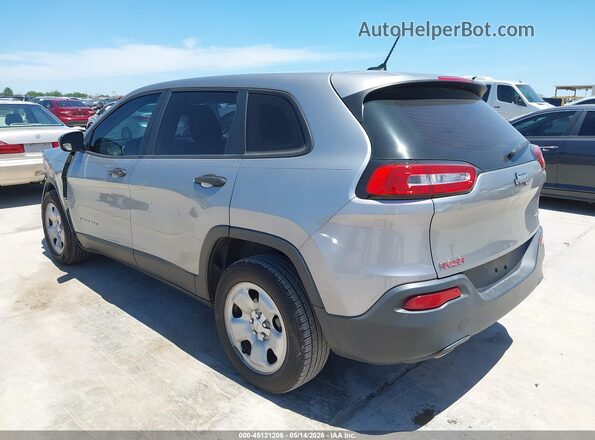 1C4PJLAB6GW126948 2016 JEEP CHEROKEE Silver 