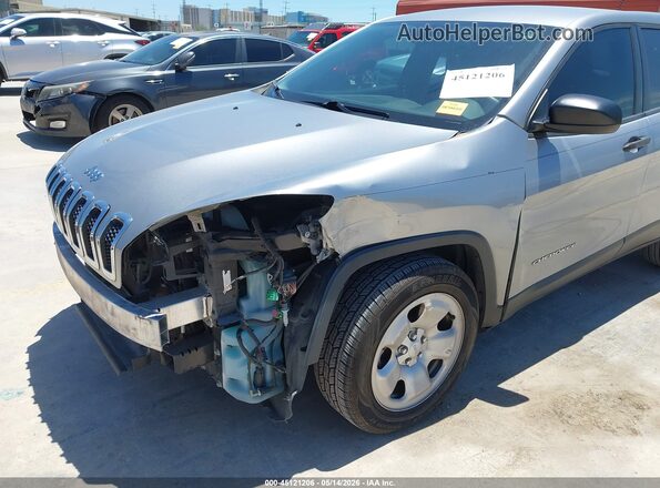 1C4PJLAB6GW126948 2016 JEEP CHEROKEE Silver 