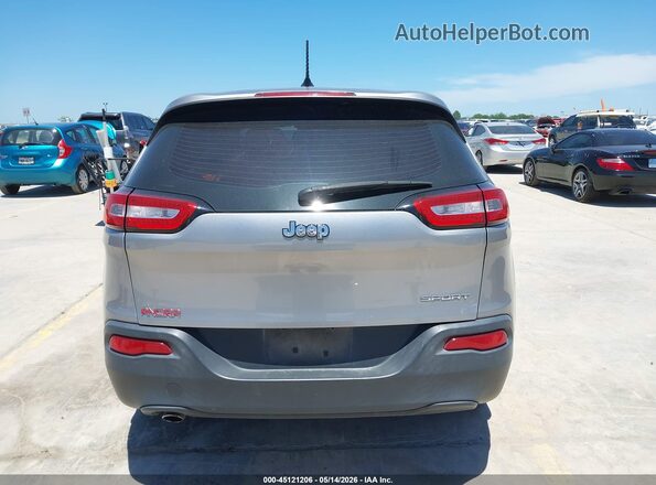 1C4PJLAB6GW126948 2016 JEEP CHEROKEE Silver 