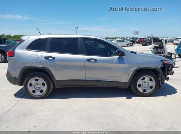 1C4PJLAB6GW126948 2016 JEEP CHEROKEE Silver 