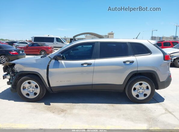 1C4PJLAB6GW126948 2016 JEEP CHEROKEE Silver 