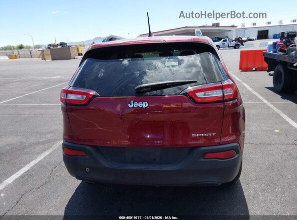 1C4PJLAB6GW282388 2016 JEEP CHEROKEE Красный 
