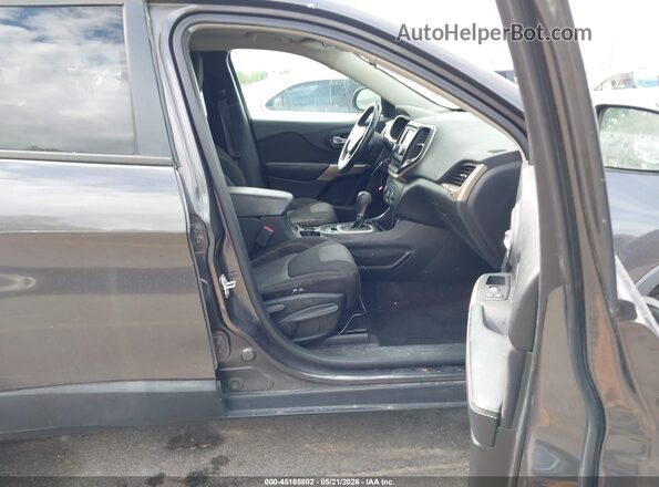1C4PJLAB6HW577248 2017 JEEP CHEROKEE Gray წინა სალონის ხედი