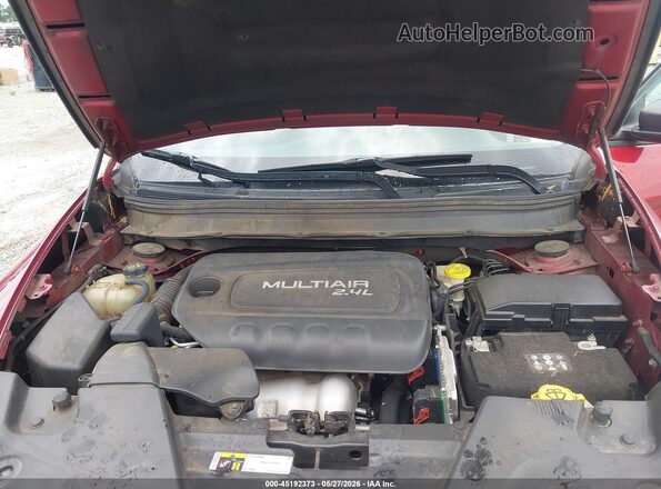 1C4PJLAB9HD232064 2017 JEEP CHEROKEE Red Rear view