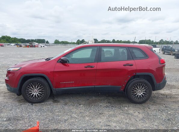 1C4PJLAB9HD232064 2017 JEEP CHEROKEE Red 360 interior view