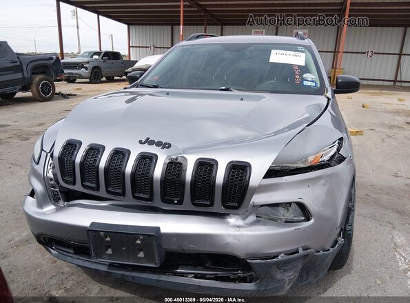 1C4PJLAS4HW592380 2017 JEEP CHEROKEE Gray Widok zestawu wskaźników