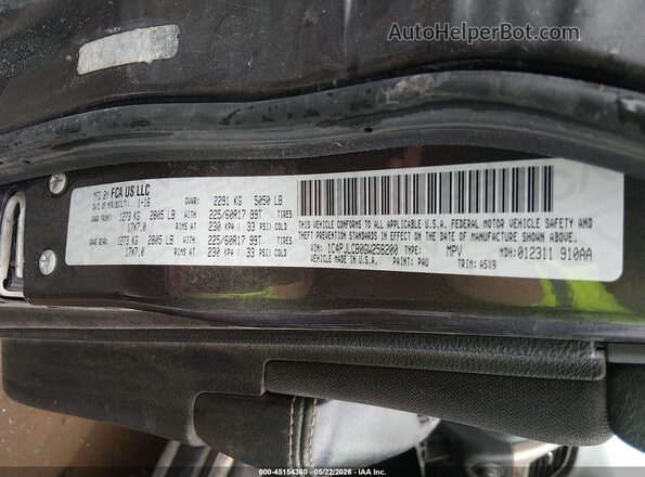 1C4PJLCB0GW258200 2016 JEEP CHEROKEE Gray ძრავის განყოფილების ხედი