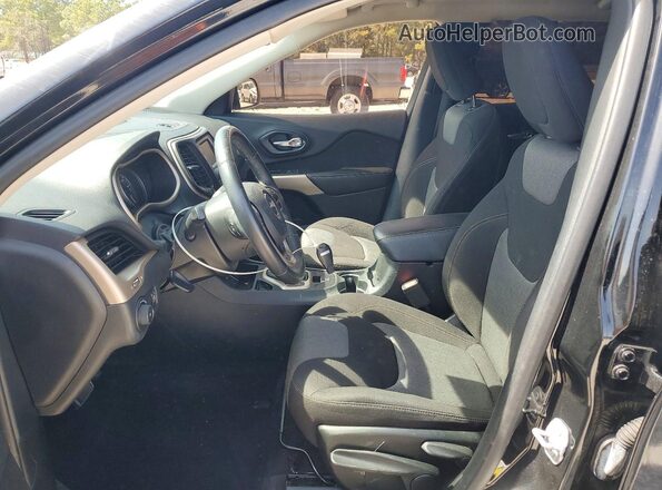 1C4PJLCB0JD563599 2018 JEEP CHEROKEE Black Vista interior delantera